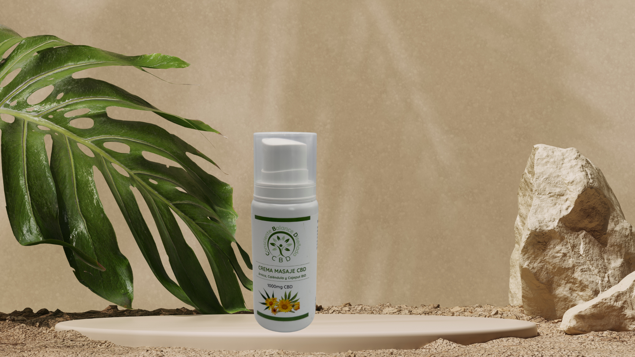 CBD AND ARNICA MASSAGE CREAM BIO 100 ML