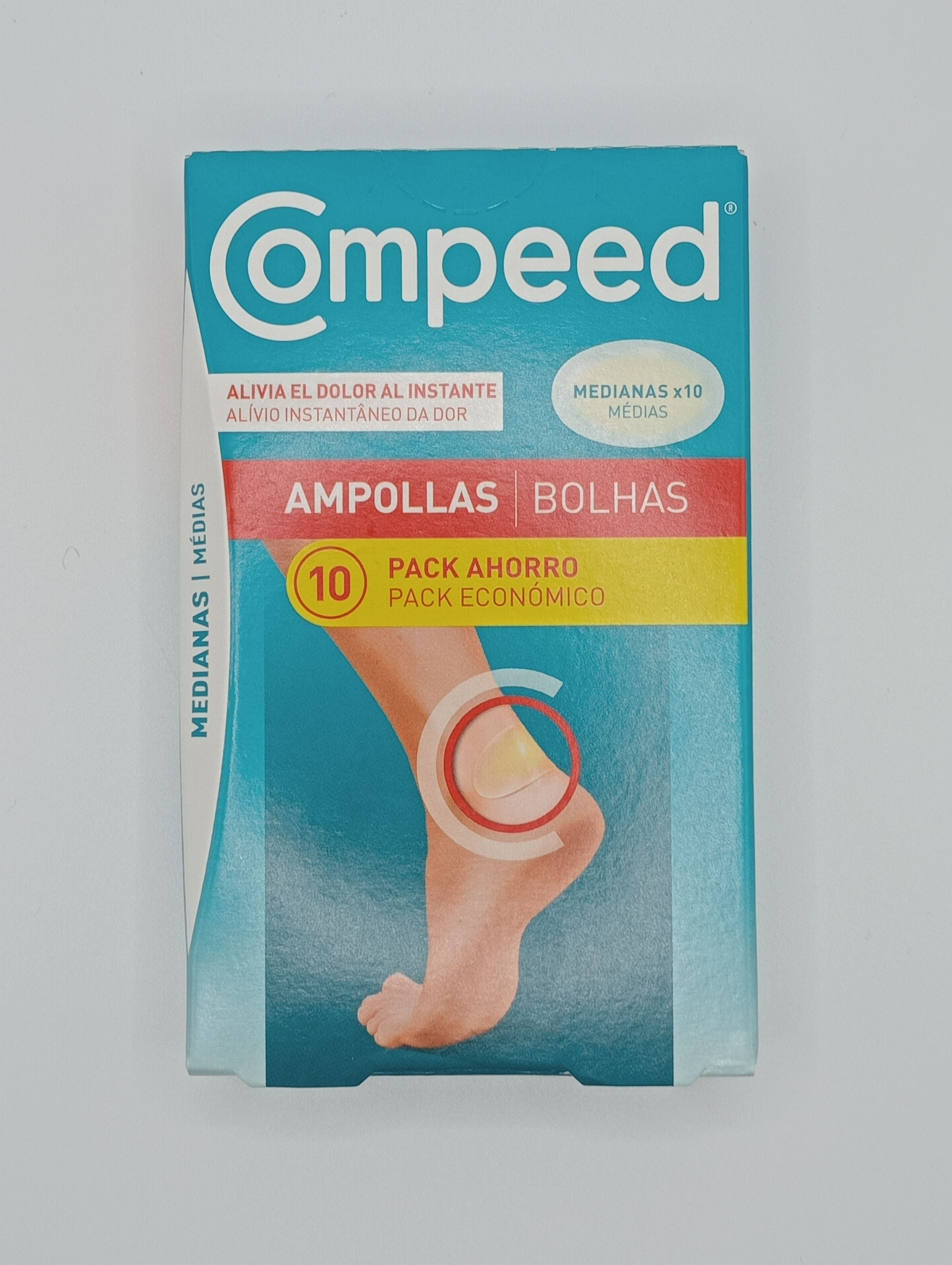COMPEED MEDIUM BLISTERS SAVINGS PACK OF 10 UNITS