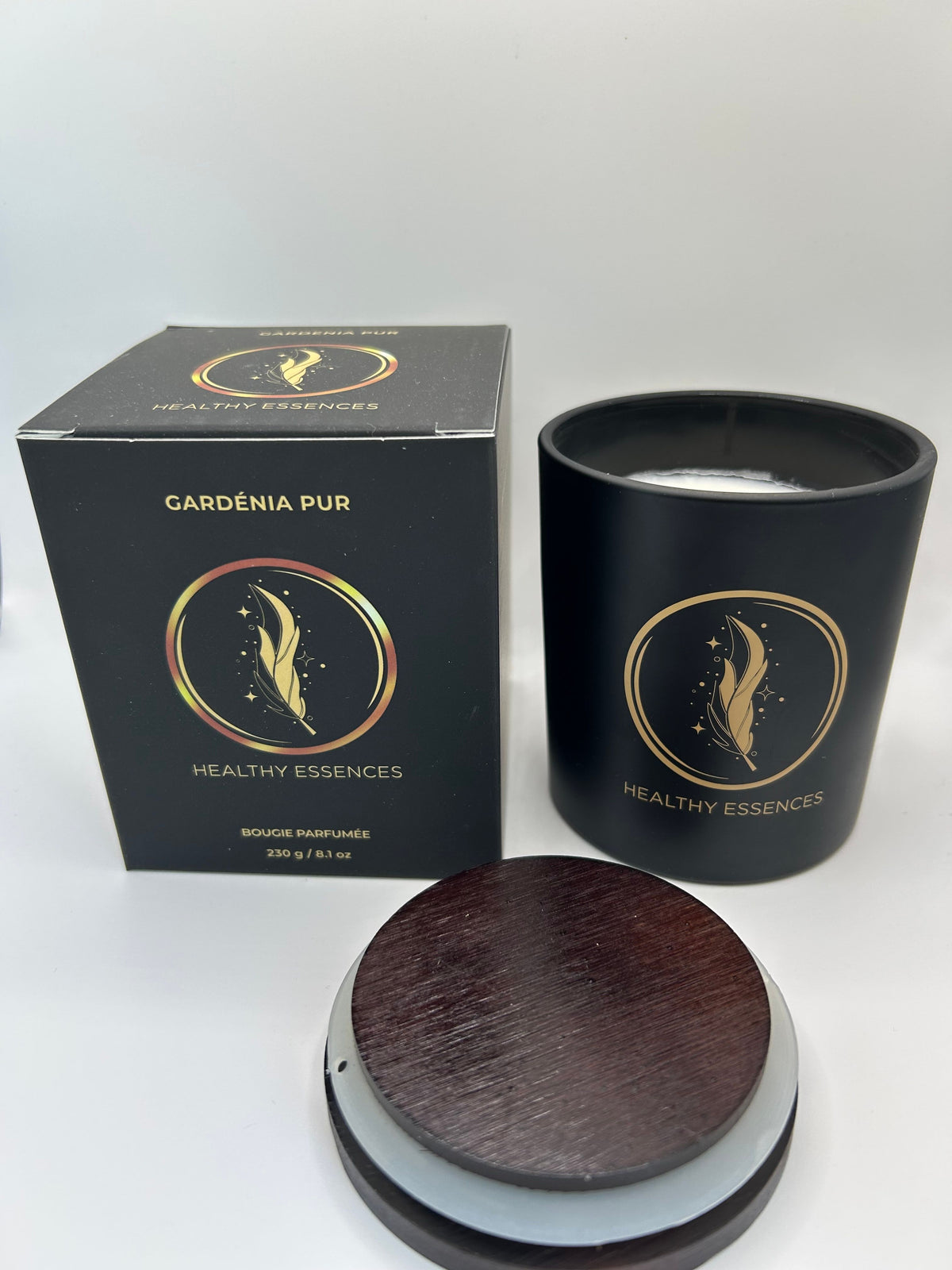 Velas de Aromaterapia de gardenia pura - 230 g, duración 50+ h Fabricación Artesanal