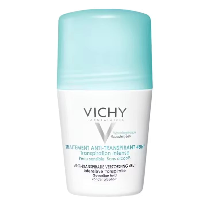 VICHY - Desodorante Traitement Anti-Transpirant 48H Desodorante Roll-On 50 ml