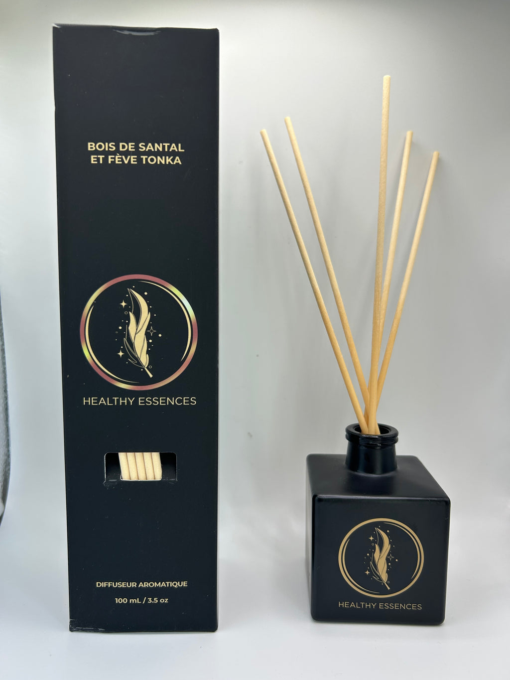 HEALTHY ESSENCES - BOIS DE SANTAL ET FEVE TONKA 100 ML