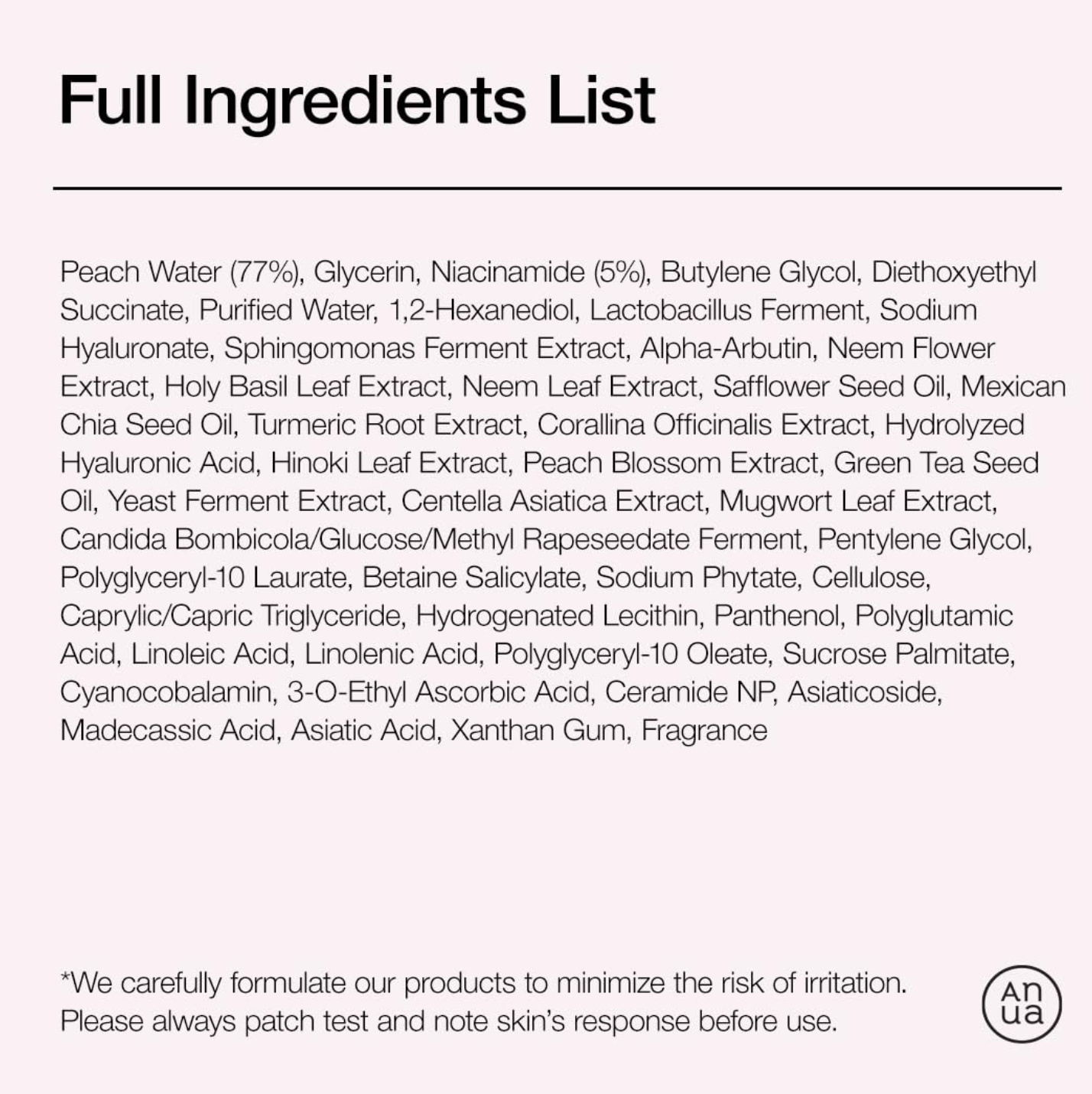 Anua - Sérum facial Peach 70% Niacin Serum hidratante iluminador con 5% niacinamida y PeachNia+™ para piel seca y madura, minimiza poros y arrugas, 30 ml