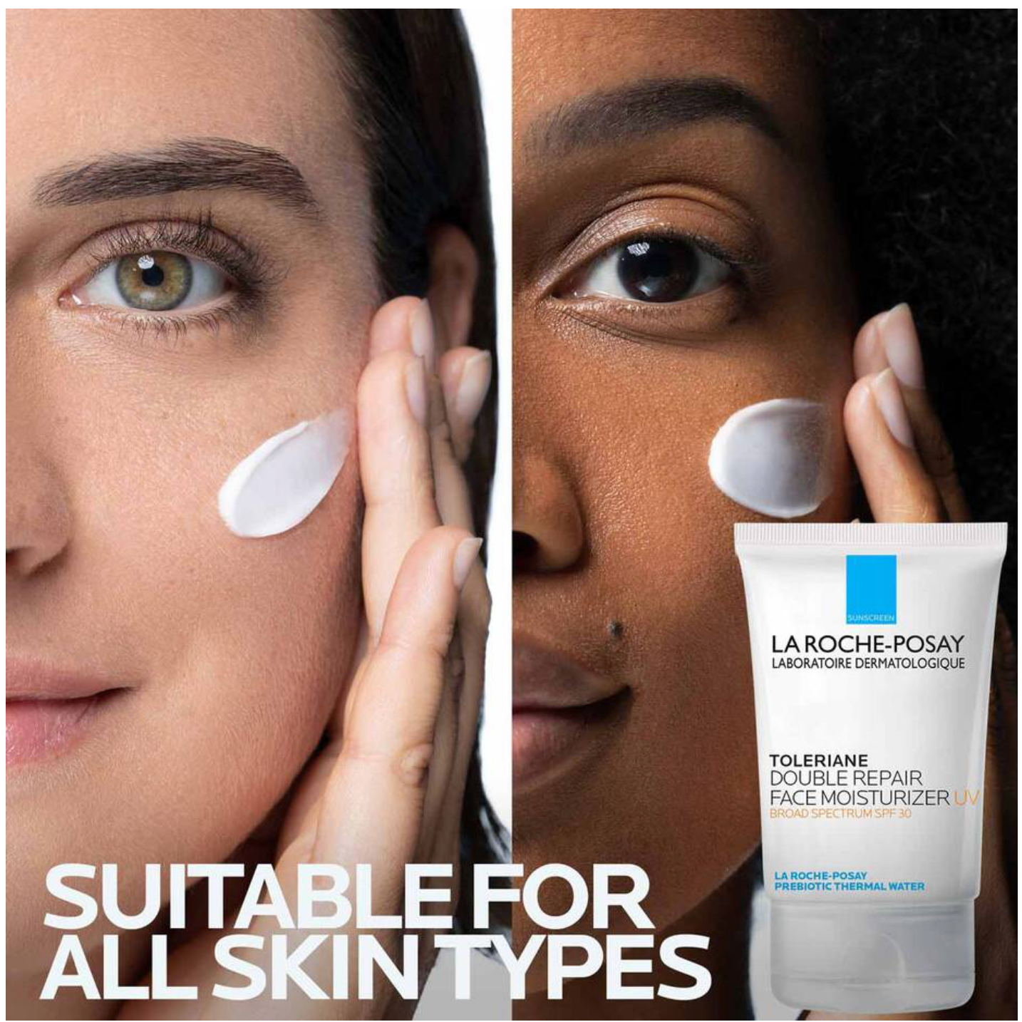 LA ROCHE-POSAY - TOLERIANE DOUBLE REPAIR FACE MOISTURIZER UV 100ML
