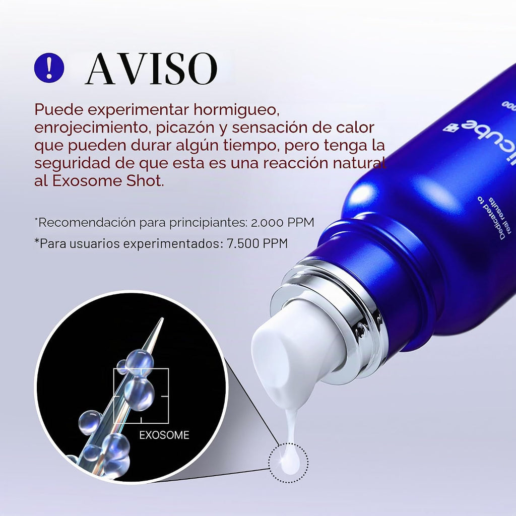 Medicube - Sérum intensivo One Day Exosome Shot Pore Ampoule 7500   30ML
