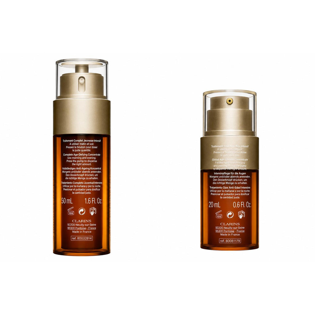 Clarins - Colección Travel Exclusive Double Serum (Pack 2) 50ml eye  20ml