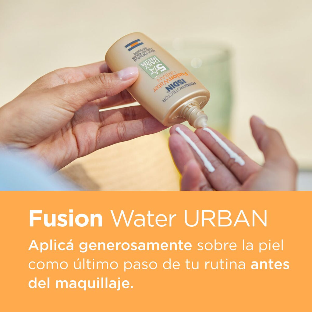 ISDIN - Crema solar facial Fusion Water Urban SPF30 30 ml
