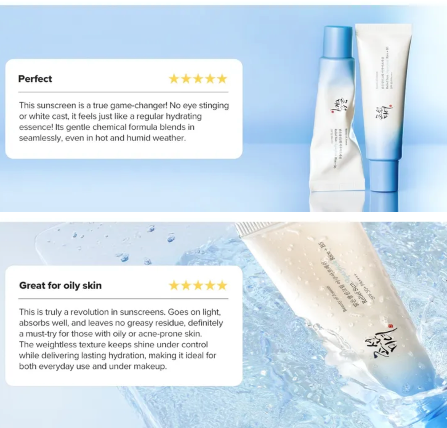 Beauty of Joseon - Protector Solar Relief Sun Aqua-fresh 50ml