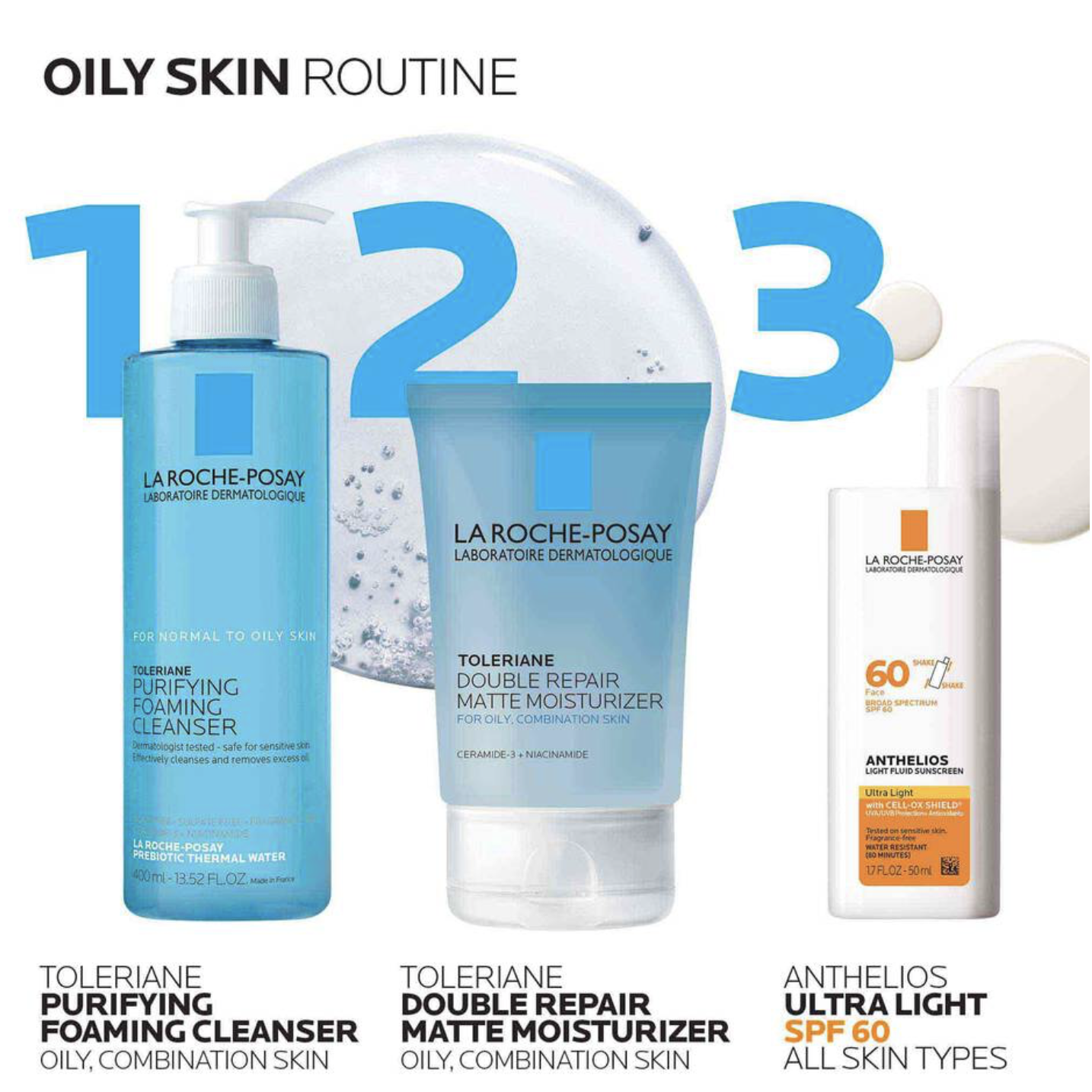 LA ROCHE-POSAY - TOLERIANE DOUBLE REPAIR MATTE MOISTURIZER 100ML