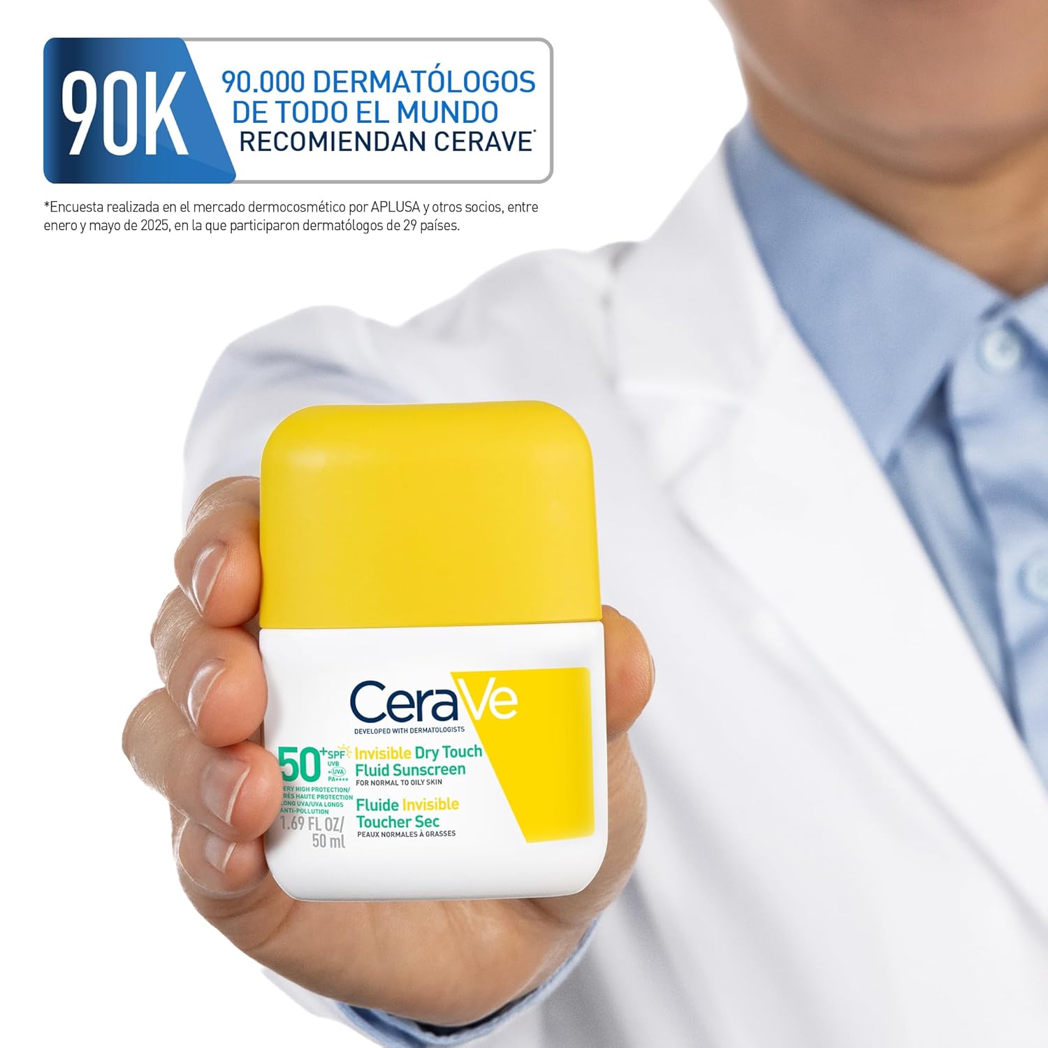 CeraVe - Fluido Protector Invisible Oil Control SPF50+ MVE  (50ML)