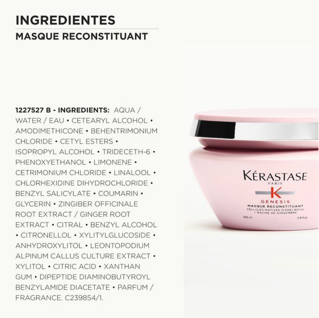 Kérastase - Genesis - MASCARILLA MASQUE RECONSTITUANT 200 ML