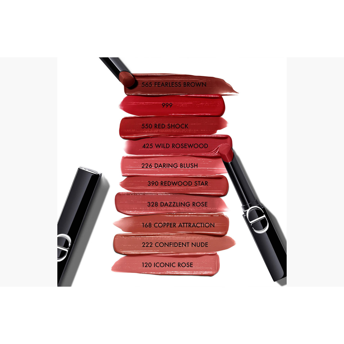 Dior - Barra de labios Rouge Dior On Stage 120 Iconic Rose Shine 2.2G