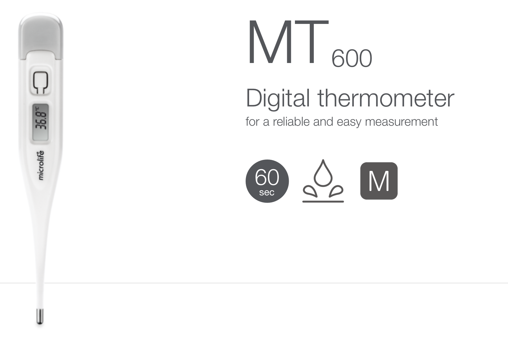 Termómetro Microlife MT-600 -