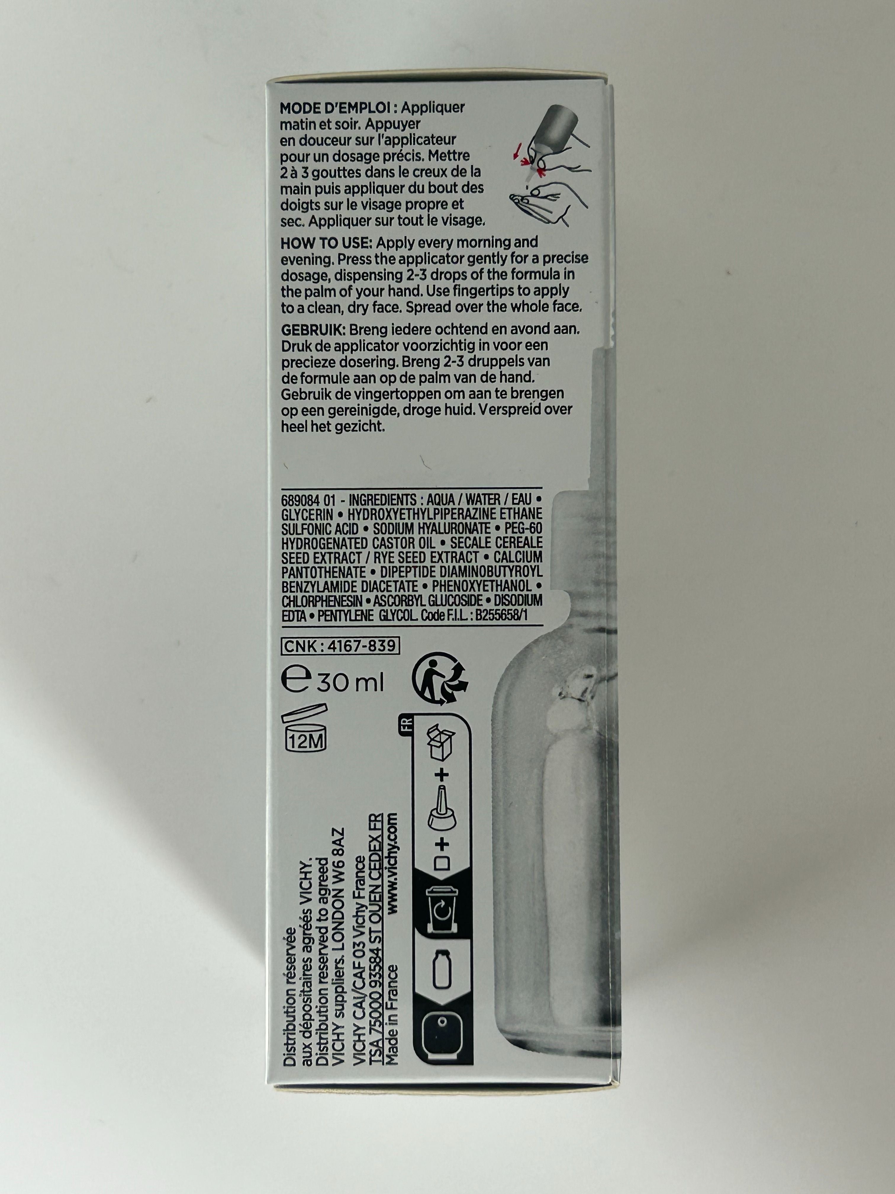 VICHY - LIFTACTIV H.A. EPIDERMIC FILLER 1,5 A HY PUR 30 ML