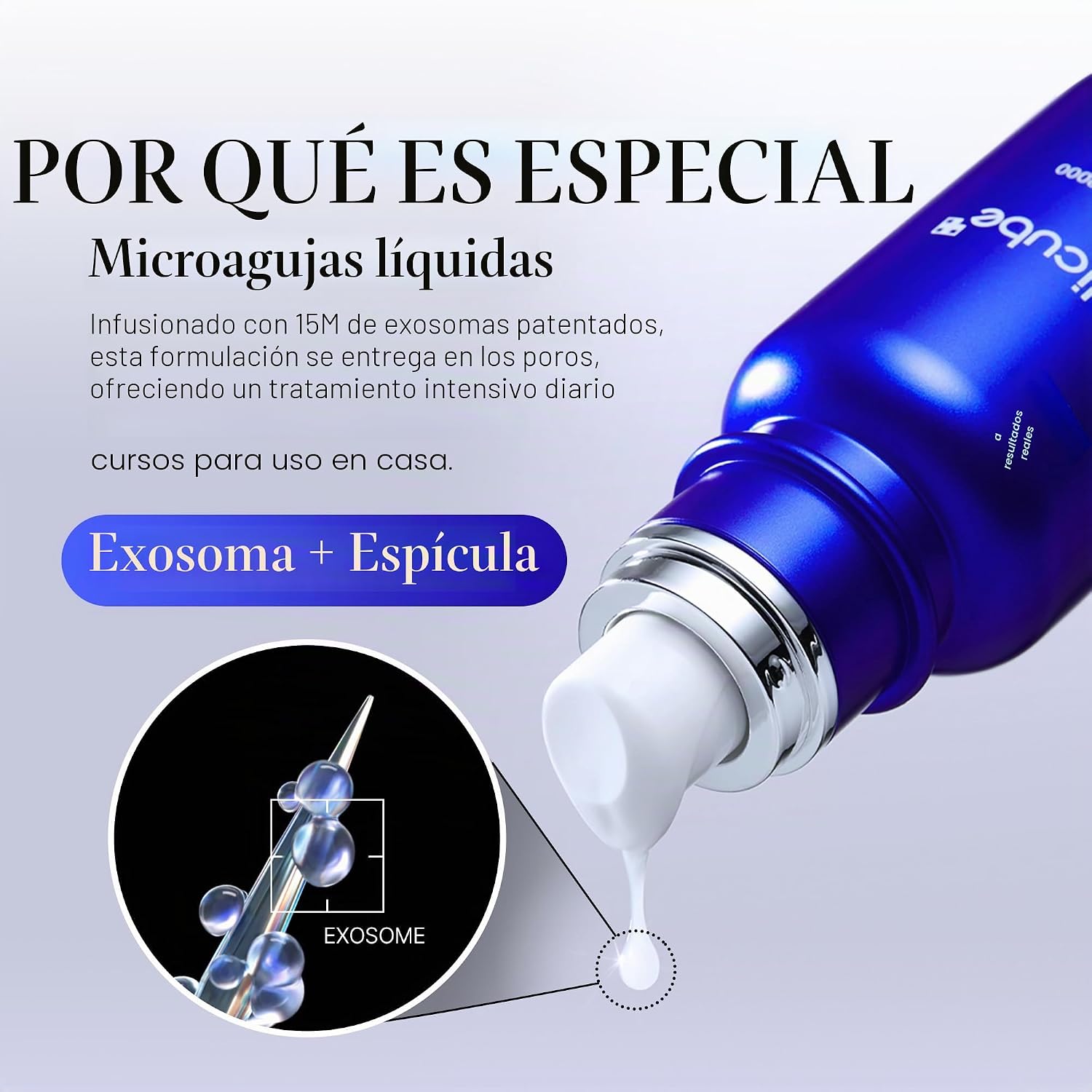 Medicube - Sérum intensivo One Day Exosome Shot Pore Ampoule 7500   30ML