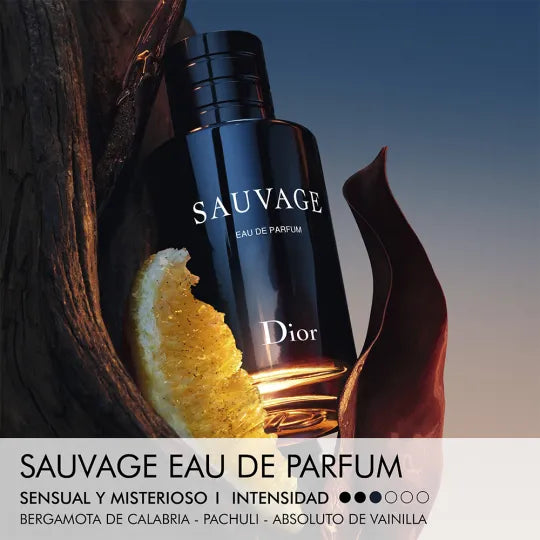 Dior - Sauvage Eau de Parfum para hombre, fragancia intensa 100ML