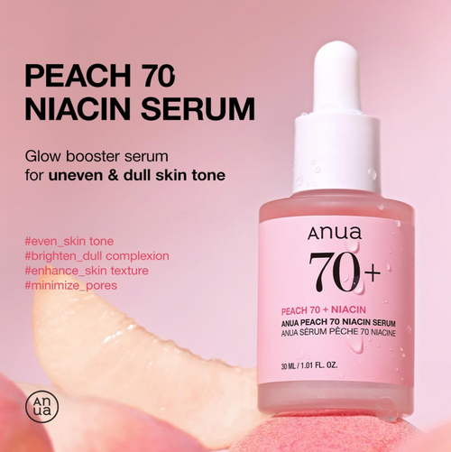 Anua - Peach 70% Niacin Serum 30ml