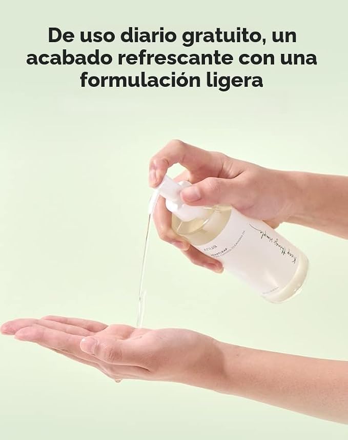 Anua - Aceite limpiador facial Heartleaf Pore Control para doble limpieza, desmaquillante  200 ml