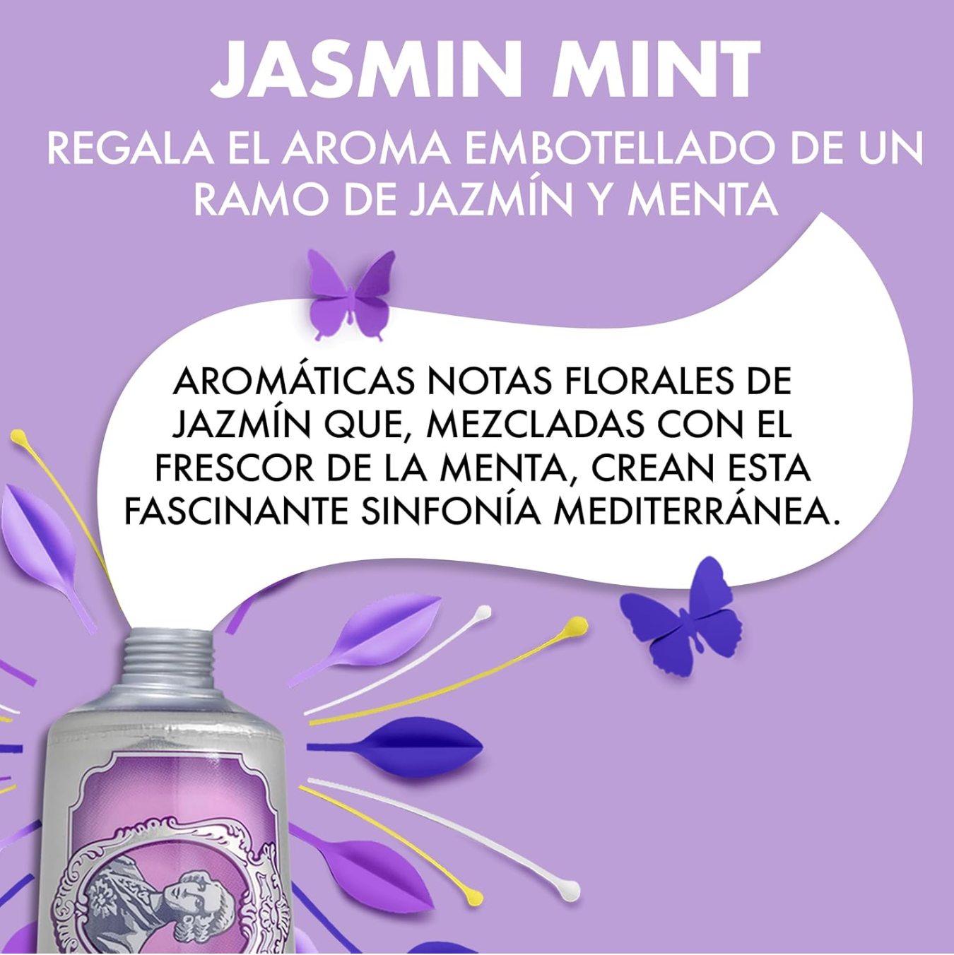 Marvis - Pasta de dientes Jasmine Mint 85 ml para cuidado bucal premium con flúor y xilitol, fórmula vegana sin conservantes, clínicamente probada para dientes y encías saludables