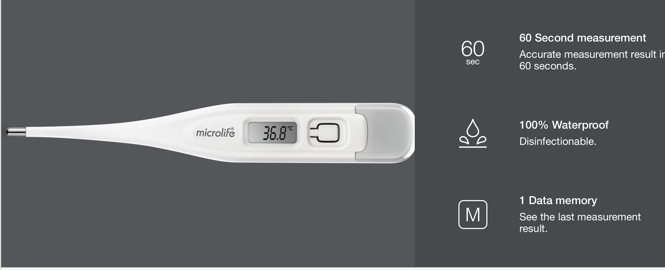 Termómetro Microlife MT-600 -