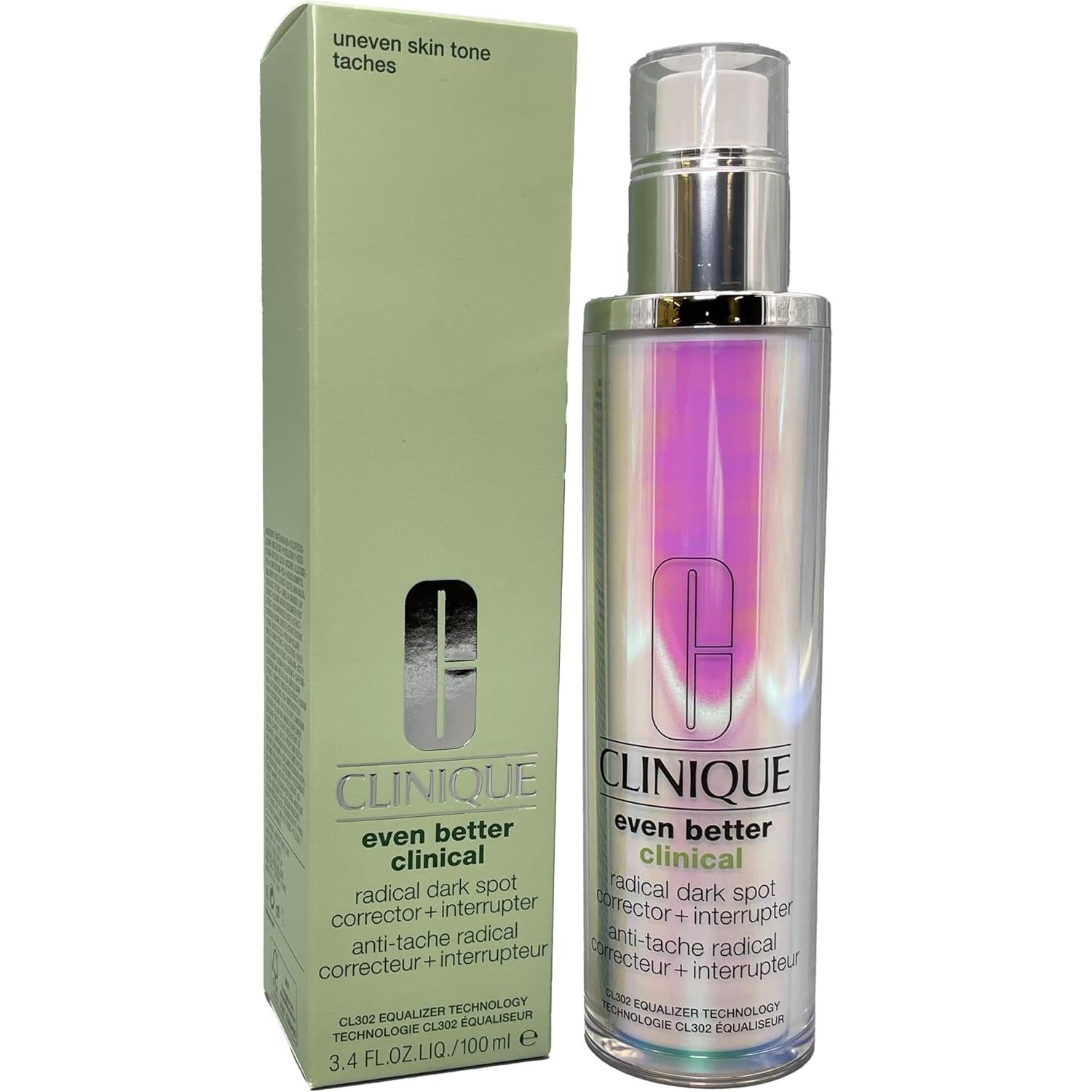 CLINIQUE EVEN BETTER CLINICAL RADICAL DARK SPOR CORRECTOR+INTERRUPTER 100ML