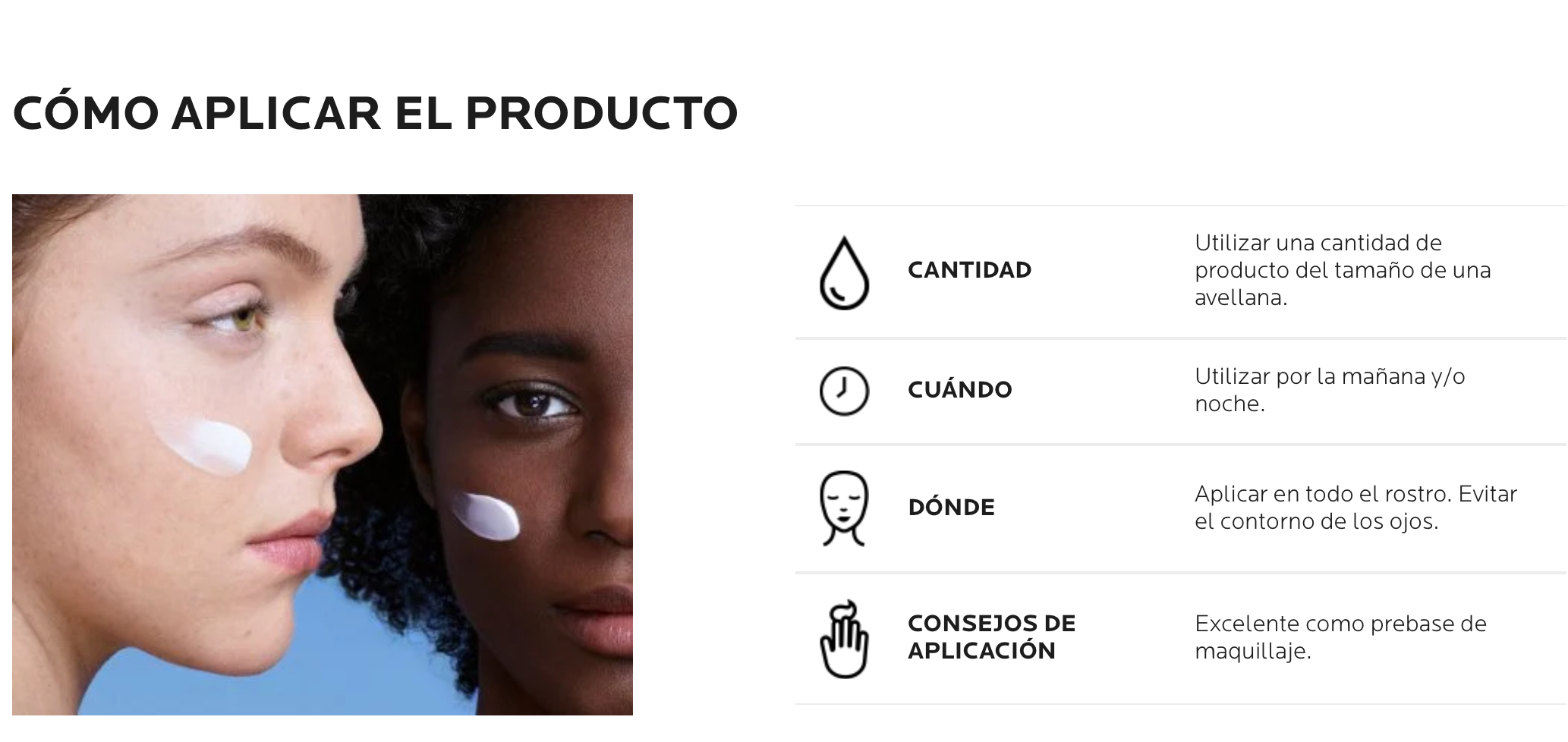 La Roche-Posay - Effaclar Mat crema hidratante facial matificante con complejo sebo-absorbente para pie	l grasa y con poros