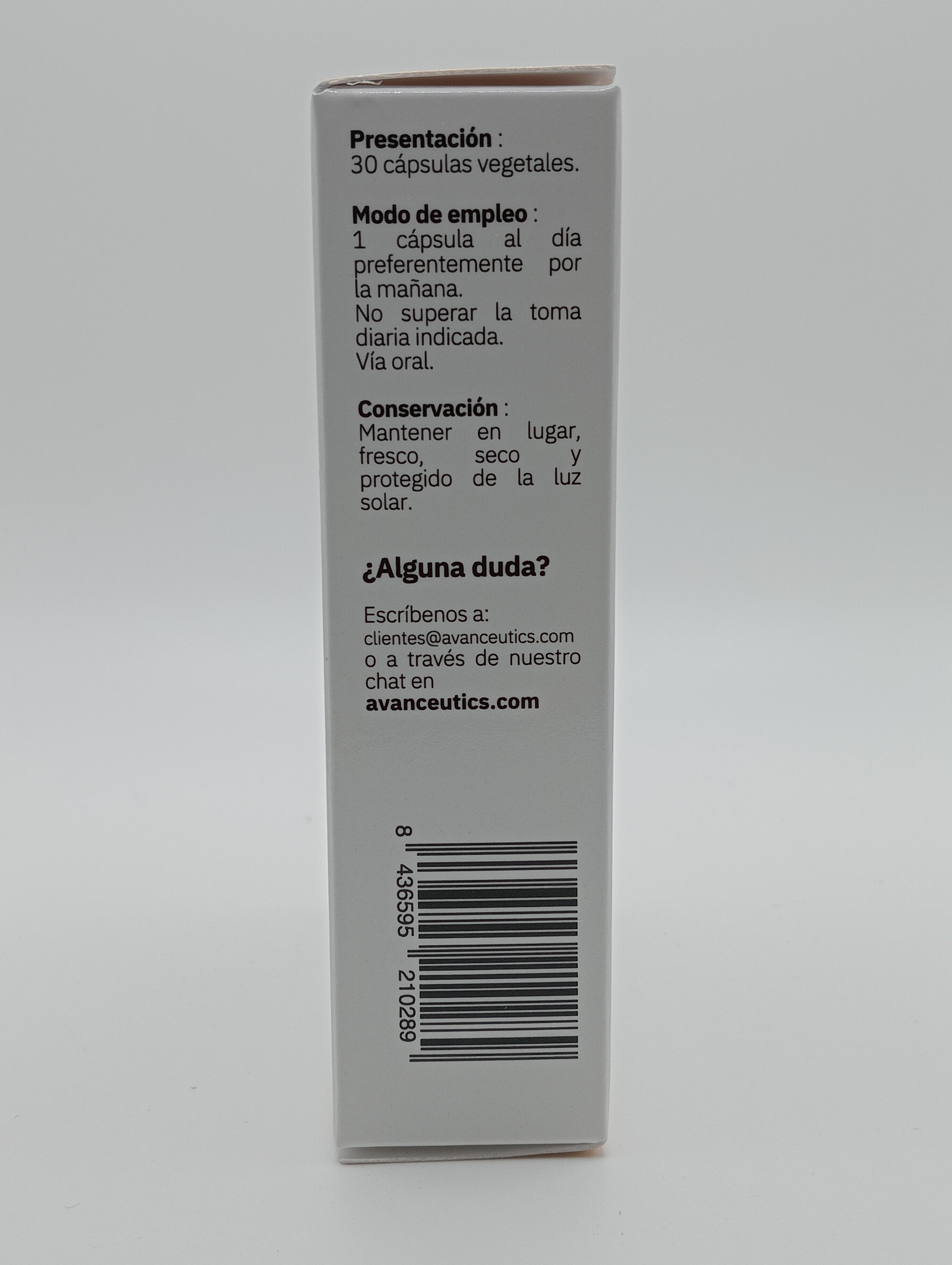 COLOR Booster autobronceado Avanceutics - 30 CÁPSULAS