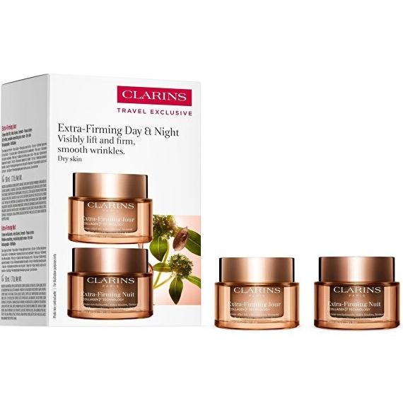 Clarins - Set tratamiento reafirmante Extra-Firming Day & Night , 2 cremas de 50 ml cada una