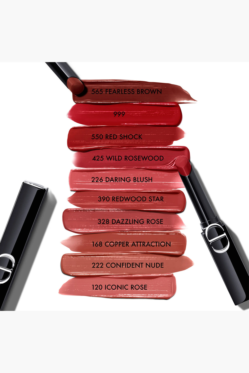 Dior - Barra de labios Rouge Dior On Stage 168 Copper Attraction Shine  2.2G