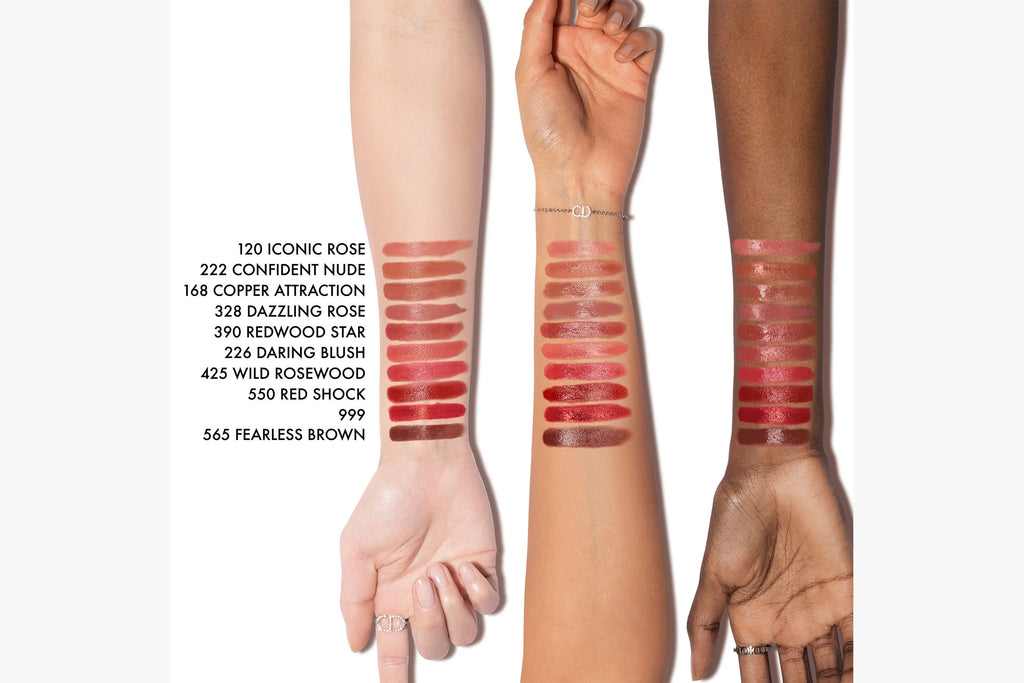 Dior - Barra de labios Rouge Dior On Stage 120 Iconic Rose Shine 2.2G