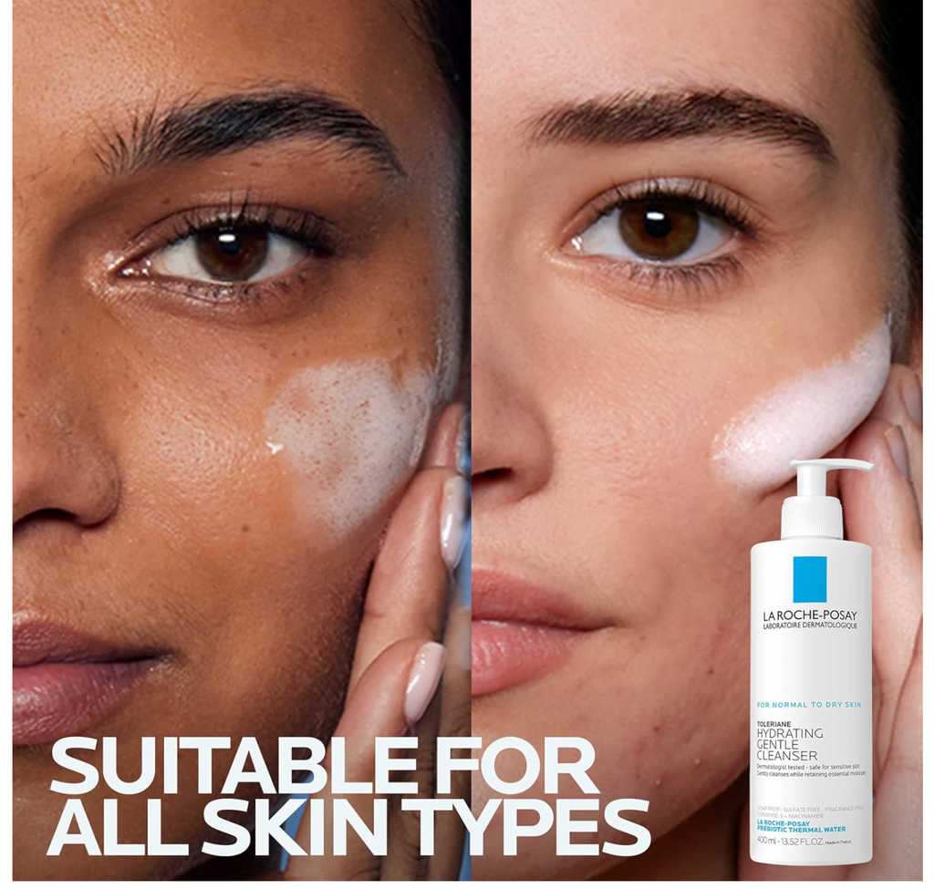 La Roche-Posay - TOLERIANE HYDRATING GENTLE FACE CLEANSER 400ML