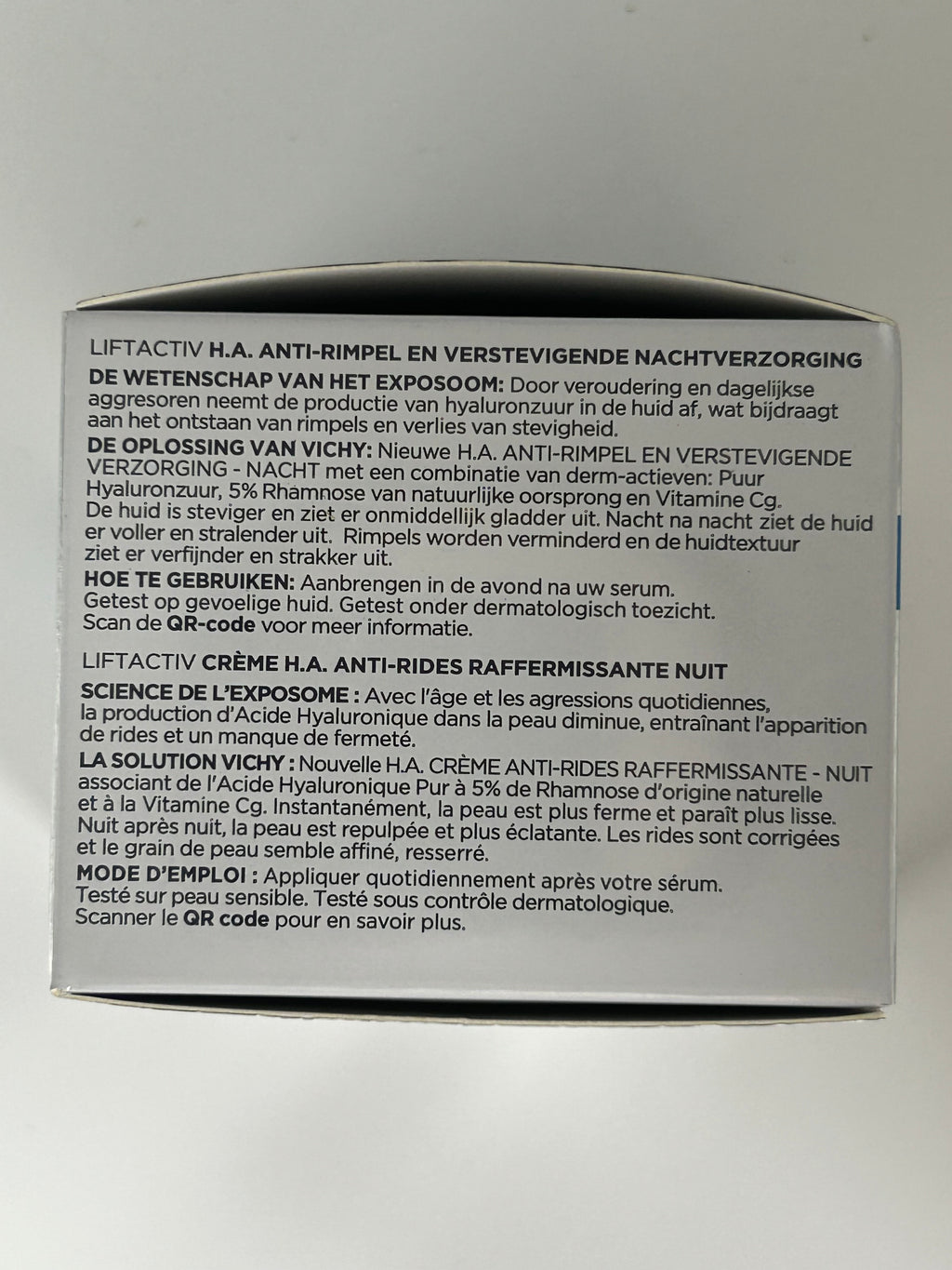 VICHY - LIFTACTIV CREME H.A.ANTI-RIDE RAF. AC HY NUIT 50 ML