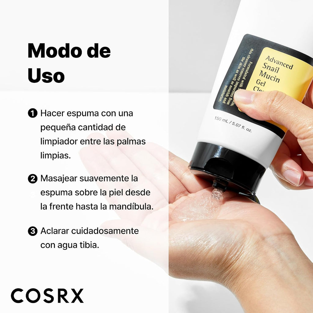 COSRX ADVANCED SNAIL MUCIN GEL CLEANSER 150ML