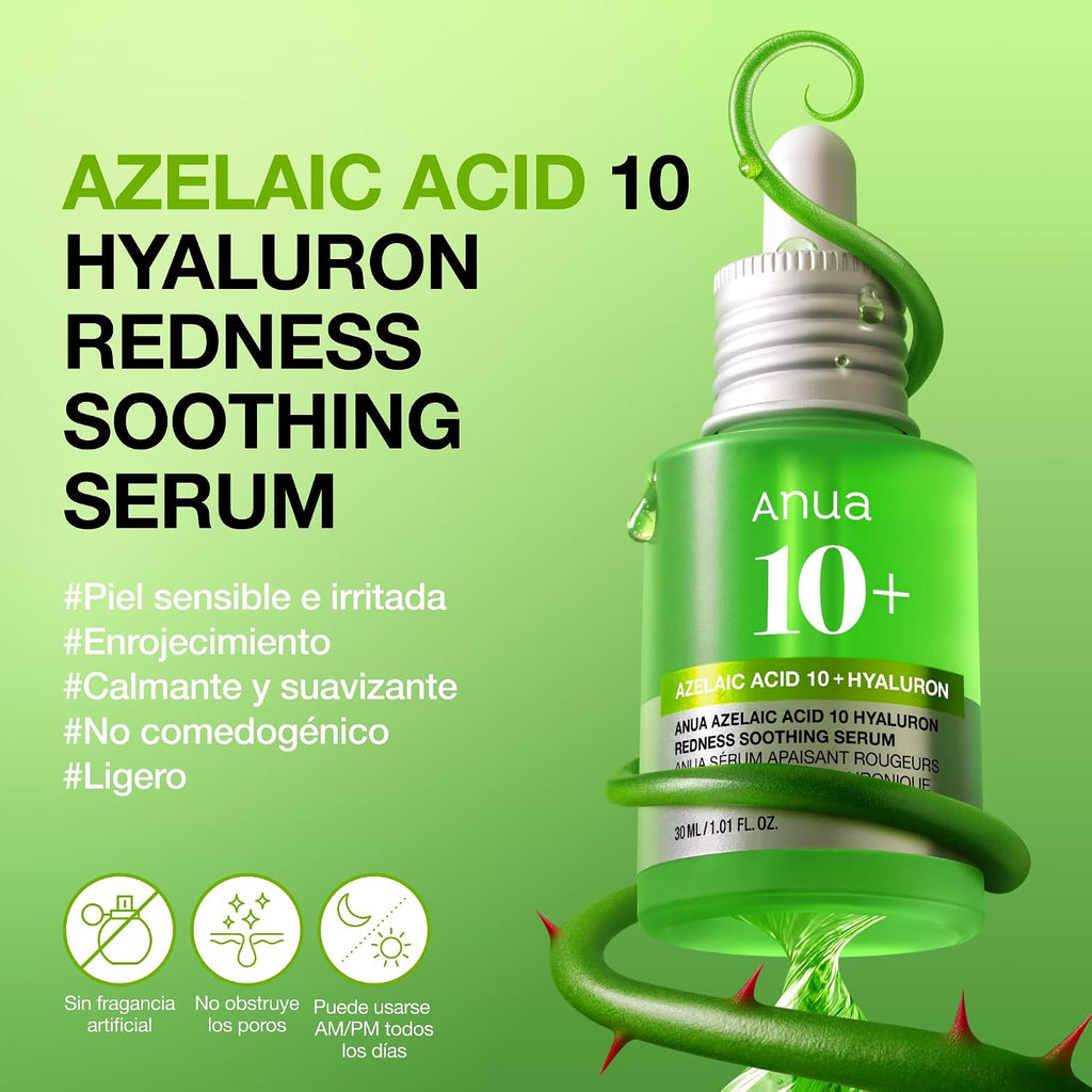 ANUA 10+ AZELAIC ACID 10 + HYALURON SERUM 30ML