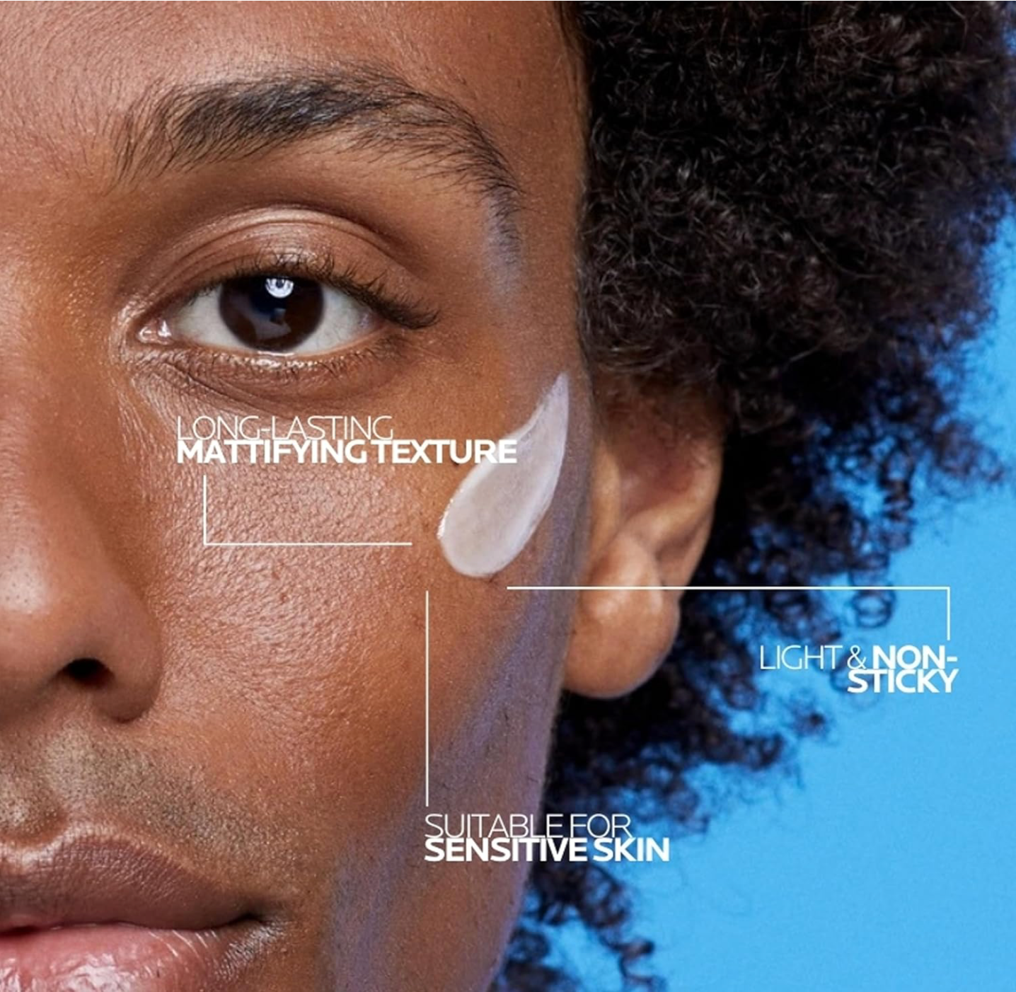 La Roche-Posay - Effaclar Mat crema hidratante facial matificante con complejo sebo-absorbente para piel grasa y con poros visibles, 40 ml, probada dermatológicamente