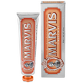 Marvis - Pasta de dientes Ginger Mint 85 ml para cuidado bucal avanzado, con flúor y xilitol anticaries, fórmula vegana sin conservantes y textura cremosa refrescante
