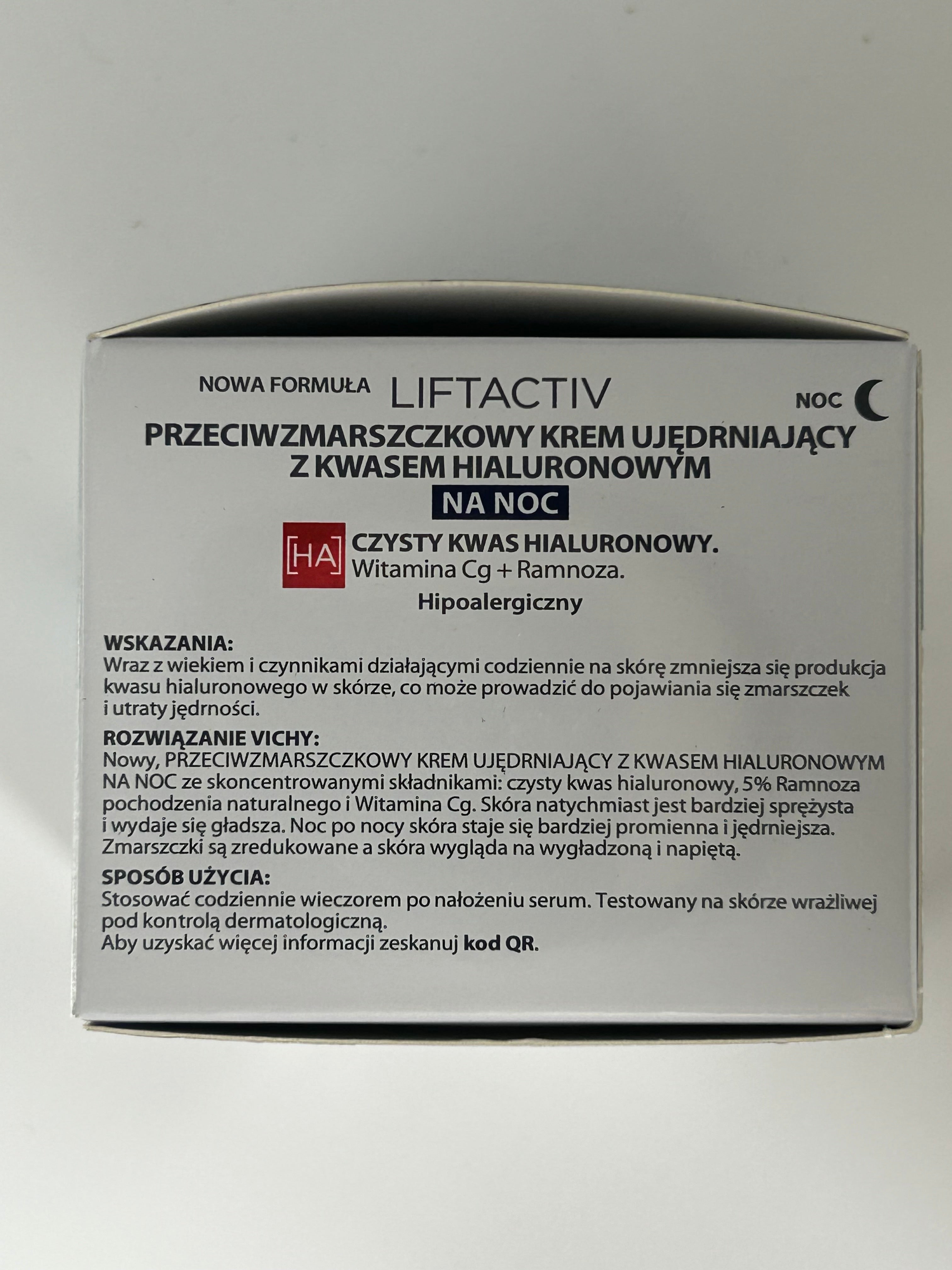 VICHY - LIFTACTIV CREME H.A.ANTI-RIDE RAF. AC HY NUIT 50 ML