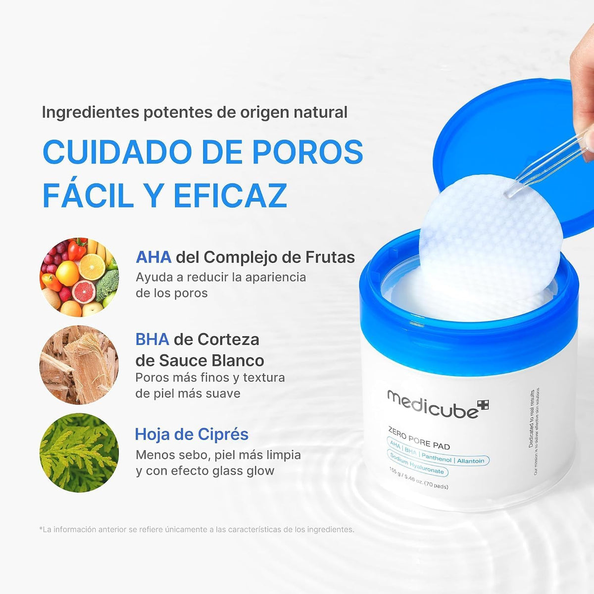 Medicube - Zero Pore Pad 155 g, 70 pads