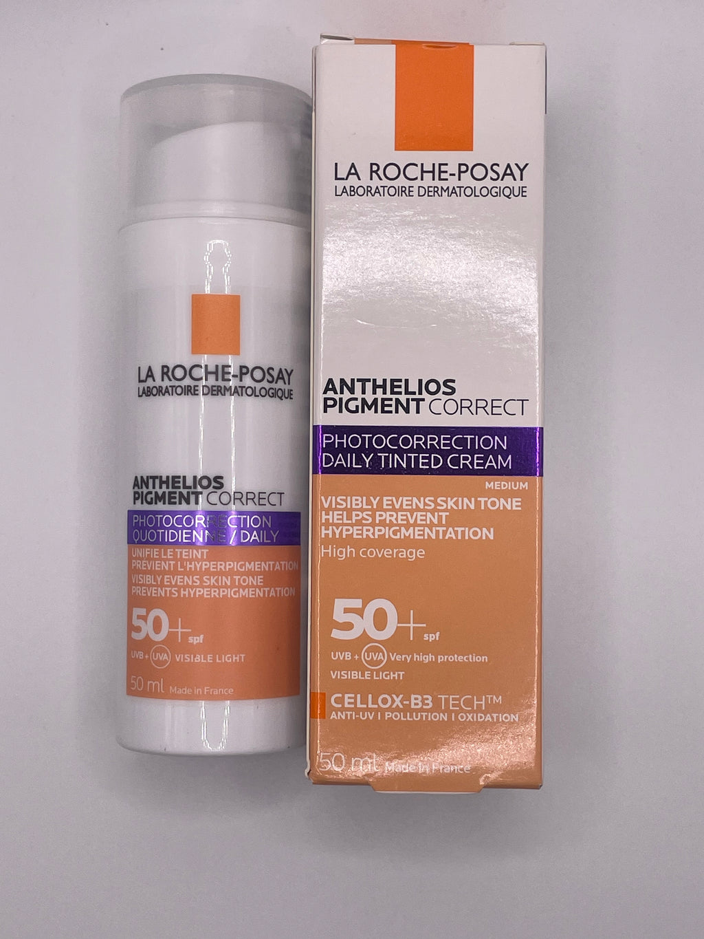 LA ROCHE-POSAY - Crema ANTHELIOS PIGMENT CORRECT MEDIUM SPF 50+
