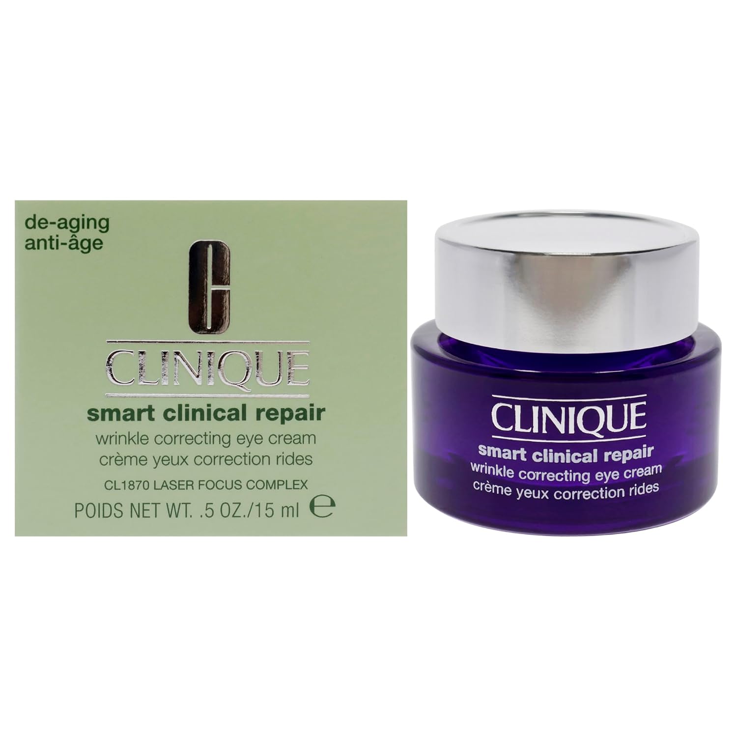 CLINIQUE SMART CLINICAL REPAIS CREME YEUX CORRECTION RIDES 15ML