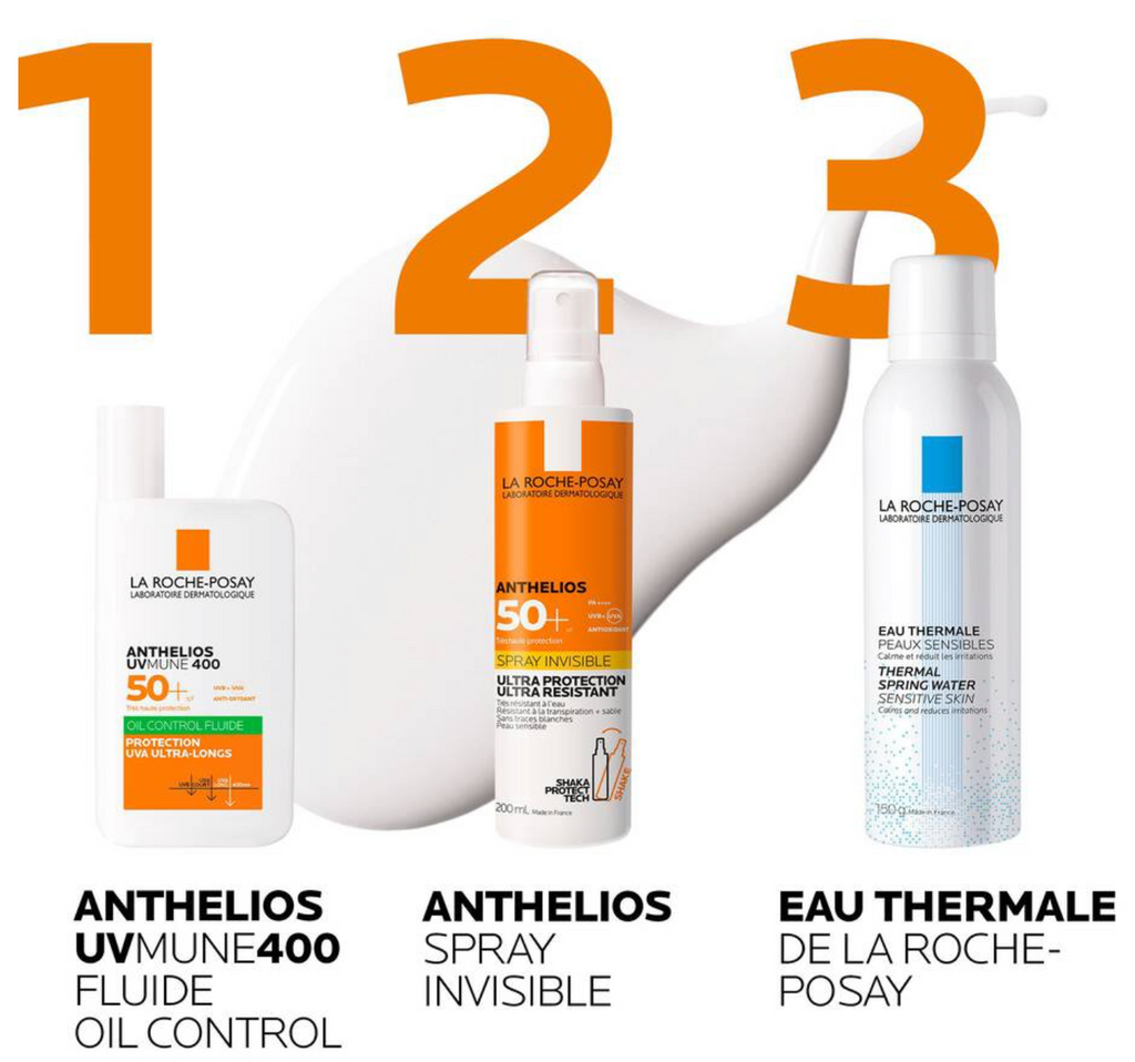 LA ROCHE-POSAY - Anthelios Fluide Oil Control UVMune 400 con Perfume SPF 50+