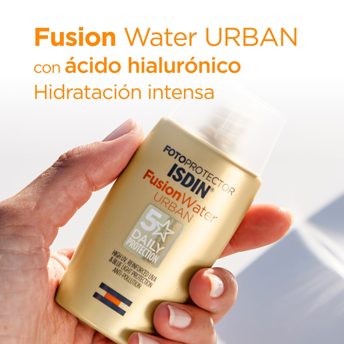 ISDIN - Crema solar facial Fusion Water Urban SPF30 30 ml