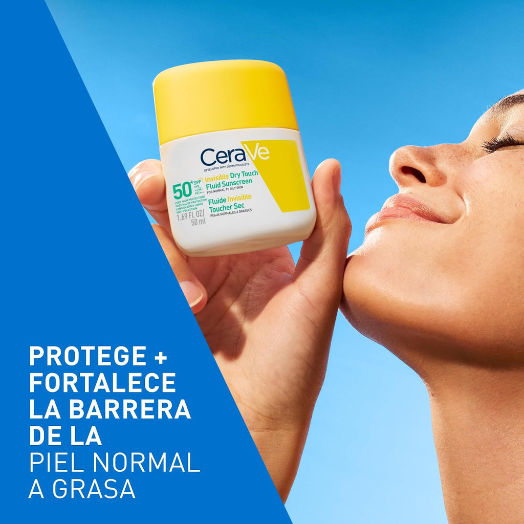 CeraVe - Fluido Protector Invisible Oil Control SPF50+ MVE  (50ML)