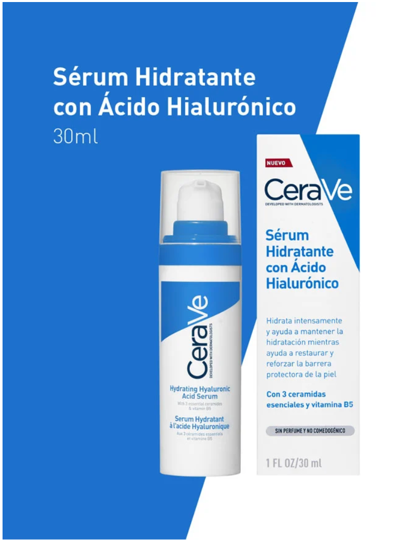 CERAVE - HYDRATING HYALURONIC ACID SERUM 30 ML