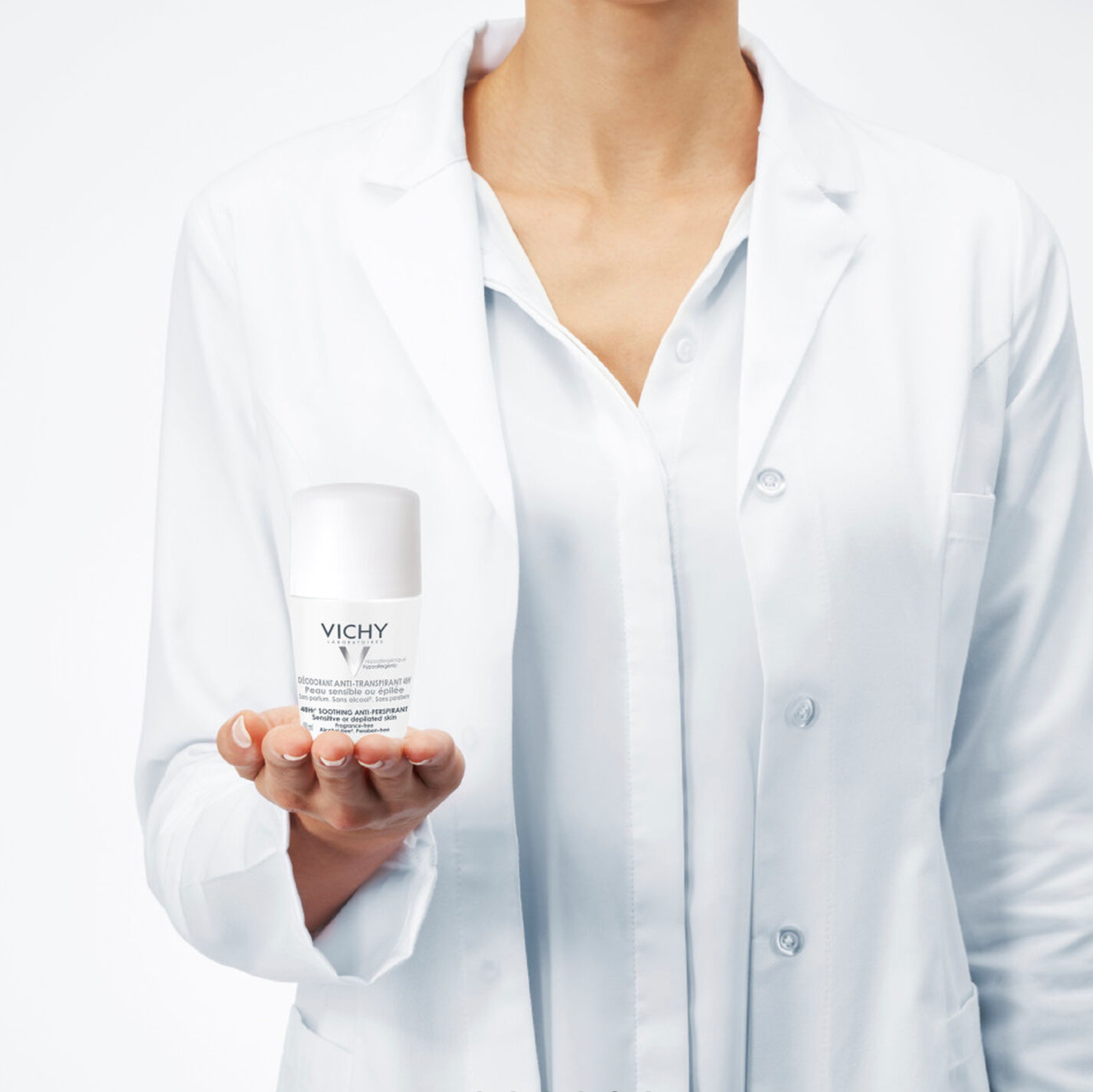 VICHY - DESODORANTE Anti-Transpirant 48H - Pieles Sensibles o Depiladas 50 ml