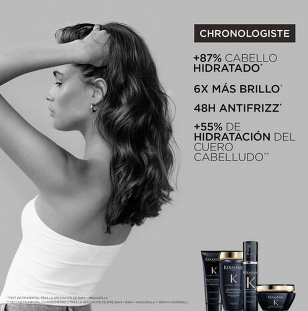 Product name Kérastase - Chronologiste - Trio: Champú Bain Régénérant (250 ml) + Mascarilla 	Masque tense Régénérant (20	0 ml) + Huile de Parfum (75 ml)