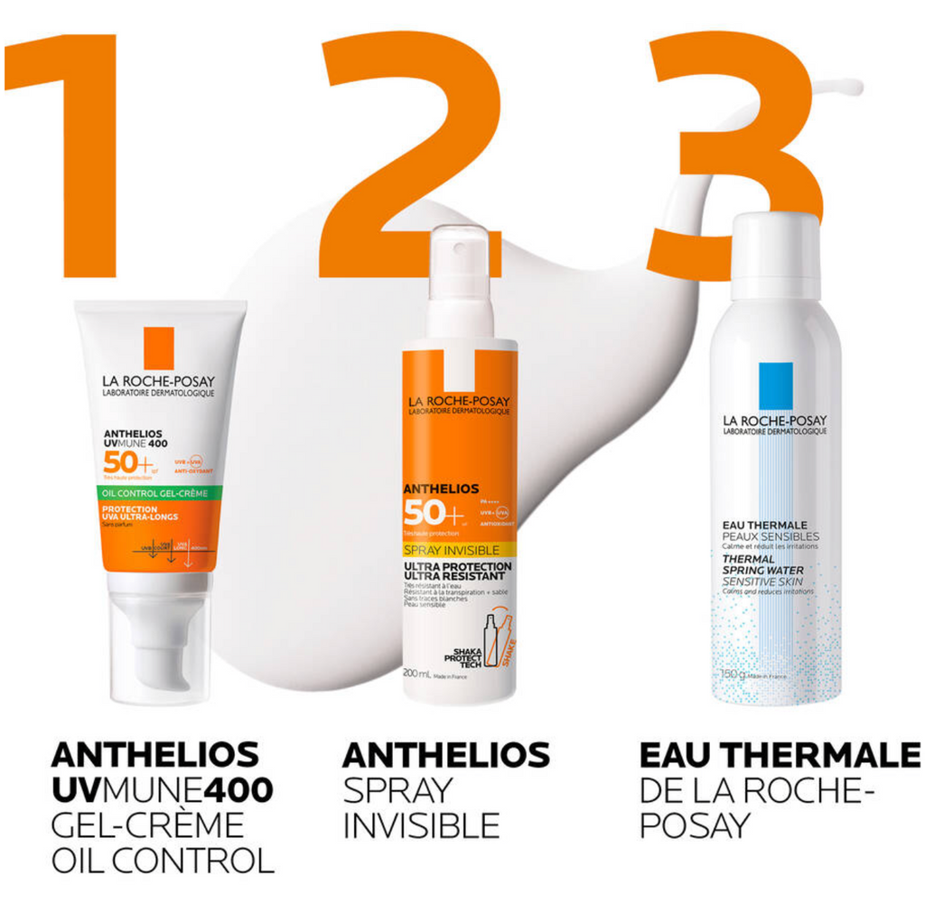 LA ROCHE-POSAY - Anthelios UVMune 400 Gel-Crema Solar Facial Sin Perfume SPF 50+
