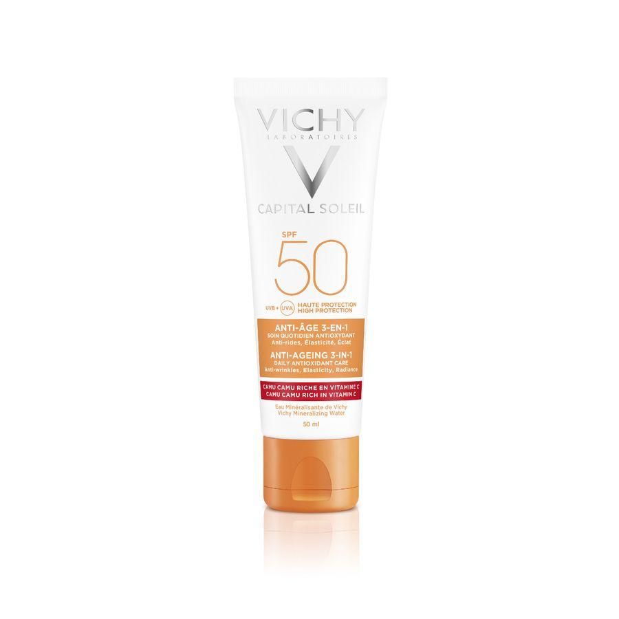 Vichy - Protector solar facial Capital Soleil Antiedad 3  (50ml)