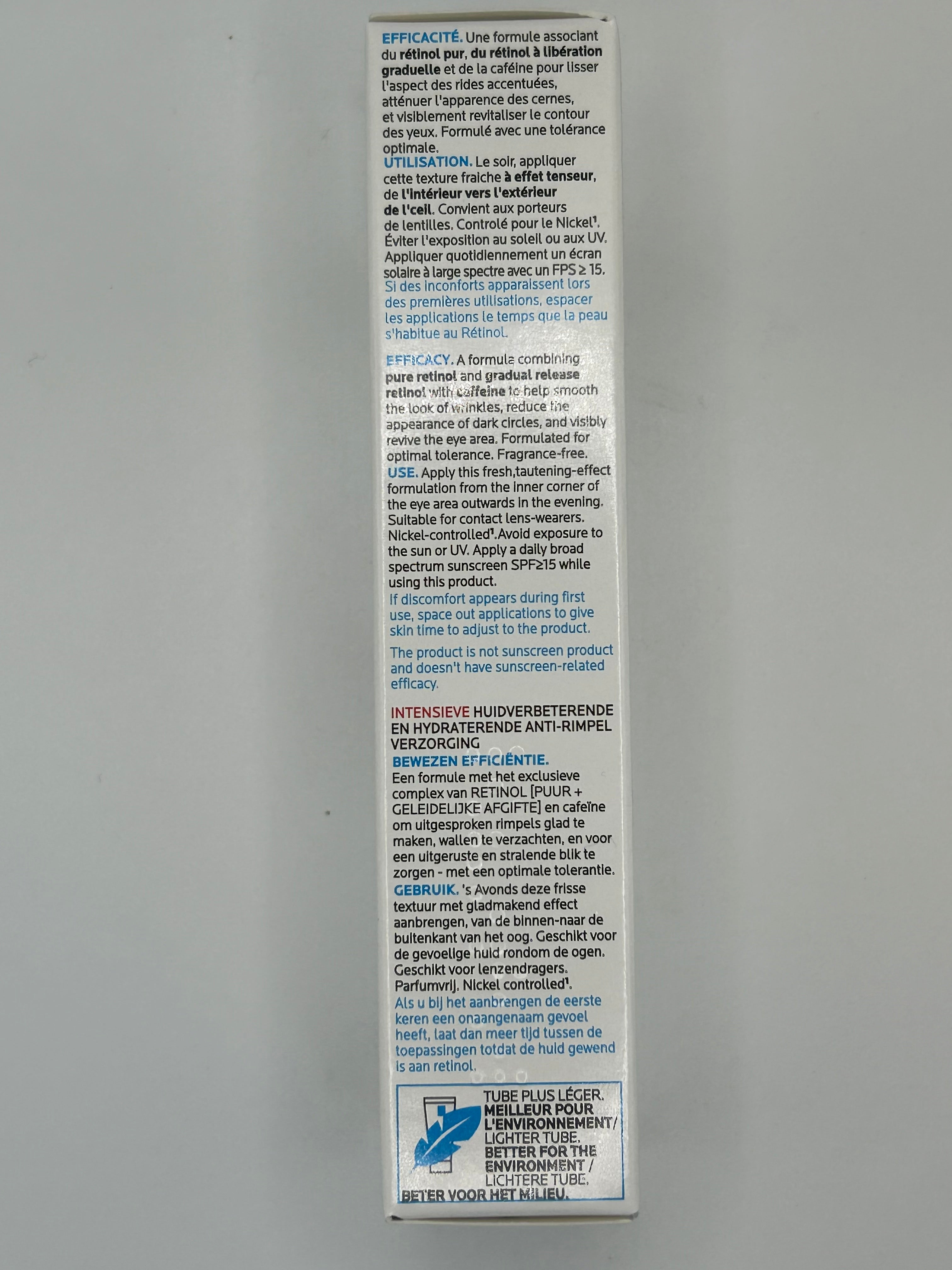 LA ROCHE-POSAY - REDERMIC RETINOL OJOS 15 ML