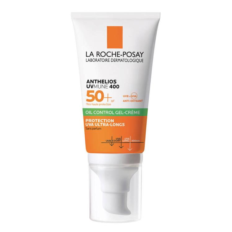 LA ROCHE-POSAY - Anthelios UVMune 400 Gel-Crema Solar Facial Sin Perfume SPF 50+ (50ml)