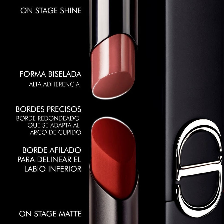 Dior - Barra de labios Rouge Dior On Stage 168 Copper Attraction Shine  2.2G